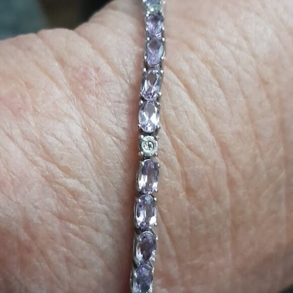 Gemstone Bracelets in .925 Sterling Silver ((NWOT) - Picture 3 of 11